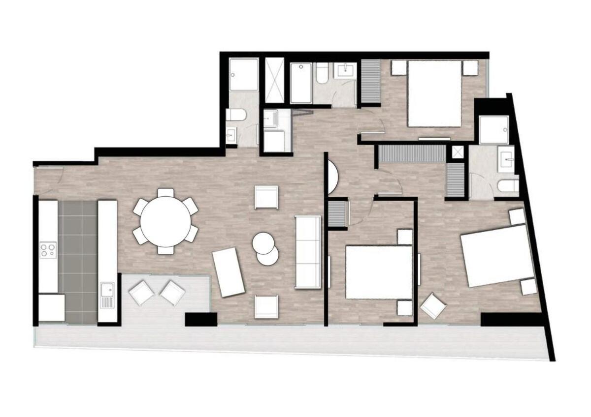 ✶ Maras Residence ✶ Luxury Rooftop Pool & Grill Lima Zewnętrze zdjęcie